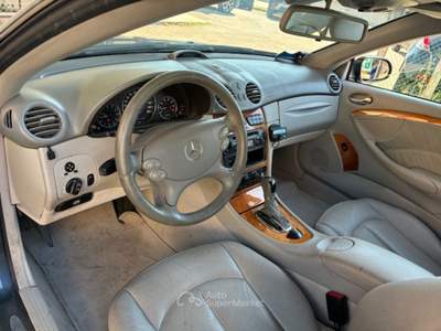 Mercedes-Benz CLK CLK CABRIO 200 POCHI KM KOMPRESSOR Argento usata Rimini