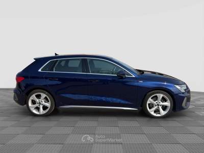 Audi A3 A3 SPB 35 TDI S tronic S line edition Blu/Azzurro usata Parma