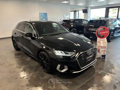 Audi A3 SPB SPORTBACK 35 TDI S line S tronic Nero usata Qualiano