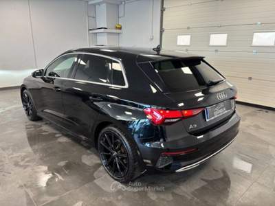 Audi A3 SPB SPORTBACK 35 TDI S line S tronic Nero usata Qualiano