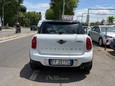 MINI Cooper Countryman 2.0 D EURO 6 Park Lane Pack Ambient/Navi Bianco usata Roma