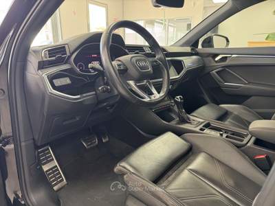 Audi Q3 S tronic line edition Nero usata SAN CIPRIANO D'AVERSA