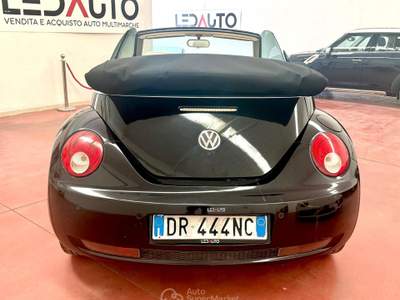 Volkswagen New Beetle BEETLE CABRIO INT IN PELLE MOT. PERFETTO PANN PORTA DA RIPARARE Nero usata Occhiobello
