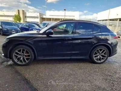 Alfa Romeo Stelvio 2.2 t EXECUTIVE Q4 210cv AT8 TETTO PANO - FN145TV Nero usata Basiliano