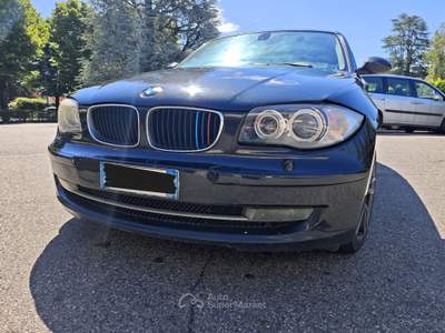 BMW Serie 1 120d OCCASIONE Nero usata COSSATO