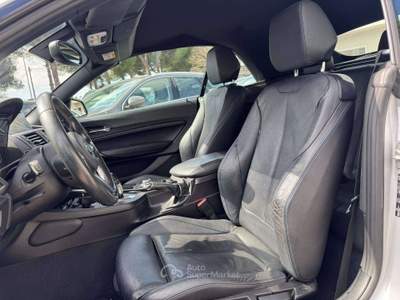 BMW Serie 2 218d 218 218d Cabrio Msport auto Argento usata Deruta