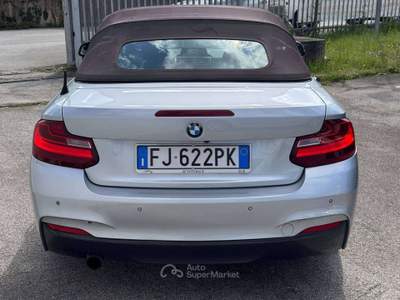 BMW Serie 2 218d 218 218d Cabrio Msport auto Argento usata Deruta