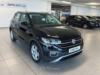 Volkswagen T-Cross 1.000 BENZINA 116 CV ADVANCED Nero usata Alba