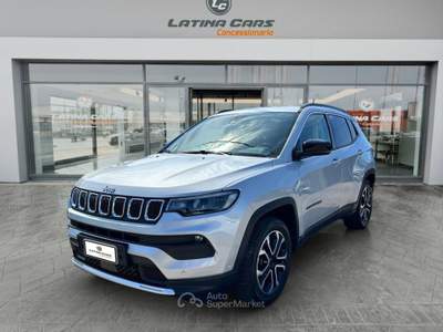 Jeep Compass 1.3 turbo t4 phev Limited 4xe AUTOM E TELECAMERA Grigio usata Latina Jeep Compass 1.3 turbo t4 phev Limited 4xe AUTOM E TELECAMERA Grigio usata Latina