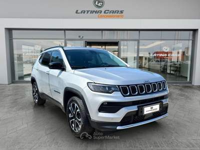 Jeep Compass 1.3 turbo t4 phev Limited 4xe AUTOM E TELECAMERA Grigio usata Latina