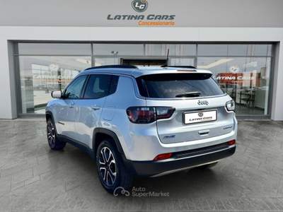 Jeep Compass 1.3 turbo t4 phev Limited 4xe AUTOM E TELECAMERA Grigio usata Latina
