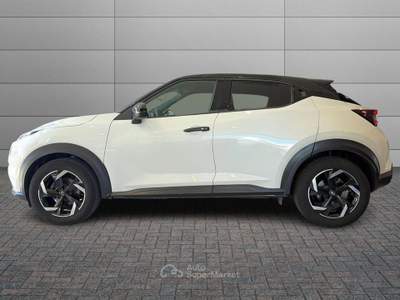 Nissan Juke 1.0 DIG-T 114 CV N-CONNECTA Bianco usata Sassari
