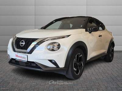 Nissan Juke 1.0 DIG-T 114 CV N-CONNECTA Bianco usata Sassari