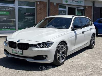 BMW Serie 3 316d BMW 316d Touring Business aut. Bianco usata Foligno