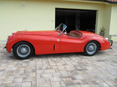Jaguar XK120 Esemplare che ha partecipato a 3 1000Miglia Rosso usata PESARO