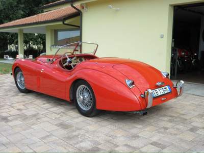 Jaguar XK120 Esemplare che ha partecipato a 3 1000Miglia Rosso usata PESARO