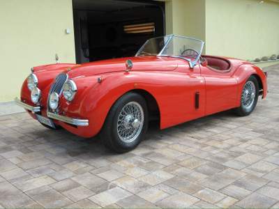 Jaguar XK120 Esemplare che ha partecipato a 3 1000Miglia Rosso usata PESARO