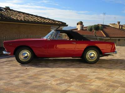 Lancia Flaminia Restauro totalmente documentato ai massimi livelli Rosso usata PESARO
