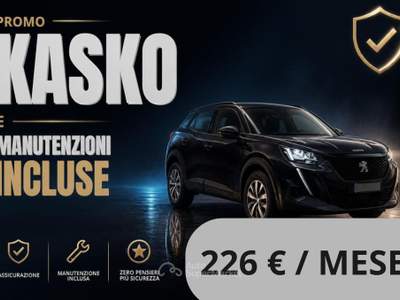 Peugeot 2008 PROMOZIONE CON RISCATTO FUTURO GARANTITO Nero usata Borgaro Torinese