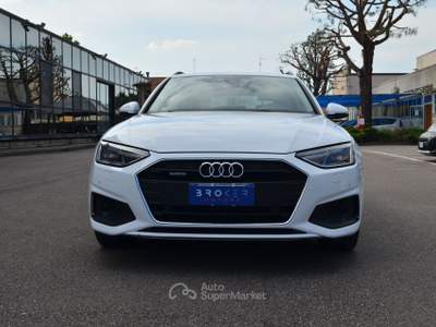 Audi A4 2.0 tdi Bus. Adv. quattro 190cv s-tronic Bianco usata Marcallo con Casone