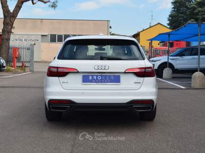 Audi A4 2.0 tdi Bus. Adv. quattro 190cv s-tronic Bianco usata Marcallo con Casone