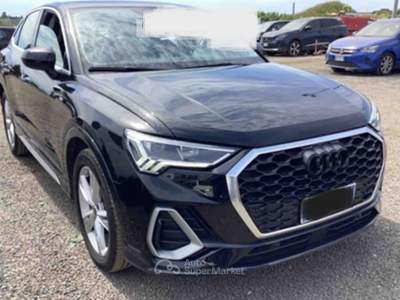 Audi Q3 AUDI Q3 SPB 2.0TDI 150CV S TRONIC S LINE 2023 Nero usata Montesarchio