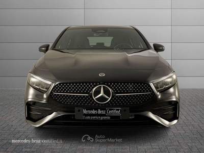 Mercedes-Benz Classe A 180 D Advanced Plus AMG Line 8G-DCT Nero usata Brescia