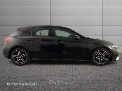 Mercedes-Benz Classe A 180 D Advanced Plus AMG Line 8G-DCT Nero usata Brescia