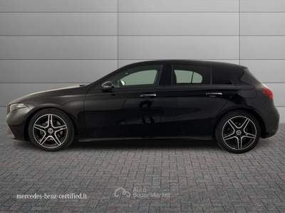 Mercedes-Benz Classe A 180 D Advanced Plus AMG Line 8G-DCT Nero usata Brescia