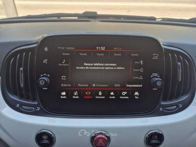 Fiat 500 1.2 Lounge 69cv my20 Bianco usata Messina