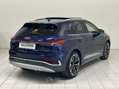 Audi Q4 50 e-tron quattro S line edition Nero usata Verbania