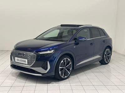Audi Q4 50 e-tron quattro S line edition Nero usata Verbania