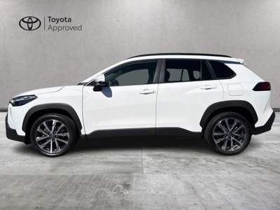Toyota Corolla Cross 2.0H (197 CV) E-CVT Lounge Light 4WD Bianco usata Varese