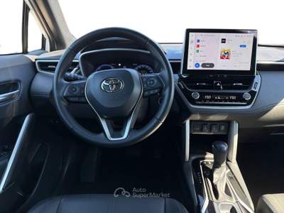 Toyota Corolla Cross 2.0H (197 CV) E-CVT Lounge Light 4WD Bianco usata Varese