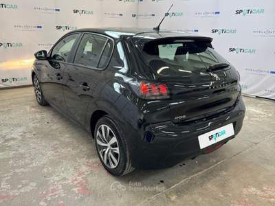 Peugeot 208 Active Pack PureTech 75 S/S Nero usata Palermo