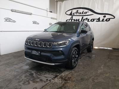 Jeep Compass Compass 1.6 mjt Limited 2wd 130cv TUA DA 289,00 AL MESE Blu/Azzurro usata San Giuseppe Vesuviano