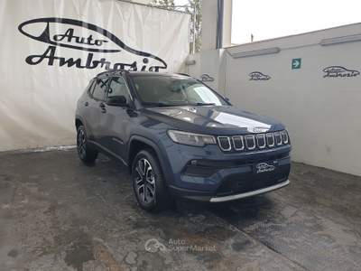 Jeep Compass Compass 1.6 mjt Limited 2wd 130cv TUA DA 289,00 AL MESE Blu/Azzurro usata San Giuseppe Vesuviano