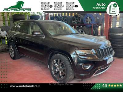 Jeep Grand Cherokee 3.0 crd V6 Overland 250cv auto Nero usata Guidonia Montecello