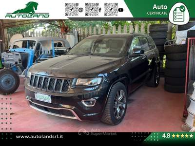 Jeep Grand Cherokee 3.0 crd V6 Overland 250cv auto Nero usata Guidonia Montecello