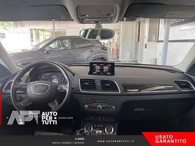 Audi Q3 Q3 2.0 tdi Advanced quattro 177cv s-tronic Grigio usata Napoli