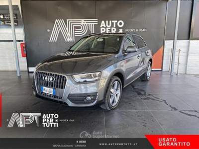 Audi Q3 Q3 2.0 tdi Advanced quattro 177cv s-tronic Grigio usata Napoli