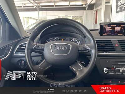Audi Q3 Q3 2.0 tdi Advanced quattro 177cv s-tronic Grigio usata Napoli