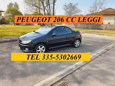 Peugeot 206 1.6 16V CC Grigio usata Camino al Tagliamento