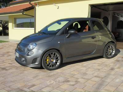 Abarth 595 17000KM DA NUOVA Nero usata PESARO Abarth 595 17000KM DA NUOVA Nero usata PESARO