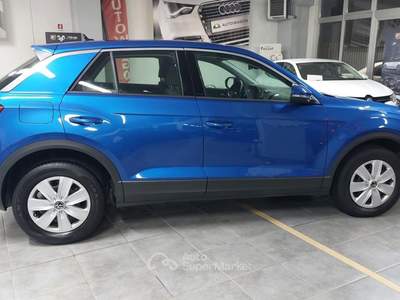 Volkswagen T-Roc 1.0 TSI Life Az. Italia 80.000 Km Certificati Blu/Azzurro usata Civitella in Val di Chiana