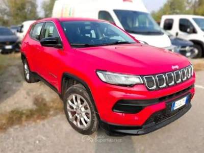 Jeep Compass Compass II 2021 1.6 mjt S 2wd 130cv -  GJ247YJ Rosso usata Basiliano