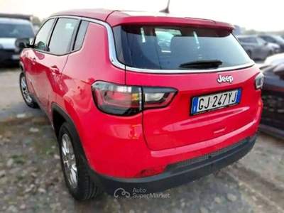 Jeep Compass Compass II 2021 1.6 mjt S 2wd 130cv -  GJ247YJ Rosso usata Basiliano