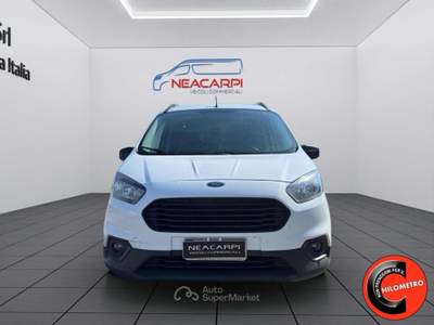 Ford Transit Courier 1.5 TDCi 75CV-OTTIME CONDIZIONI-SENSORI+IVA-E6D- Bianco usata Martignana di Po