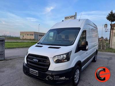 Ford Transit 350 2.0 TDCI(PL-TA-L3H3)CRUISE-ASSISTENZA FRENATA Bianco usata Martignana di Po