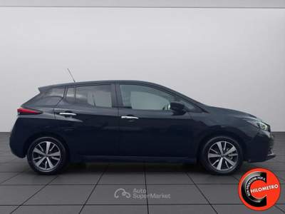 Nissan Leaf ACENTA 40 KWH-NAVI-SENSORI-RETROCAMERA-POKI KM- Blu/Azzurro usata Martignana di Po